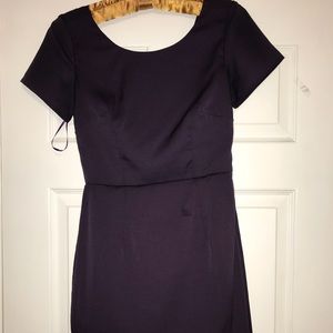 Purple mini dress!